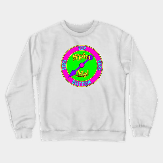 Spinner Crewneck Sweatshirt by Retro-Matic